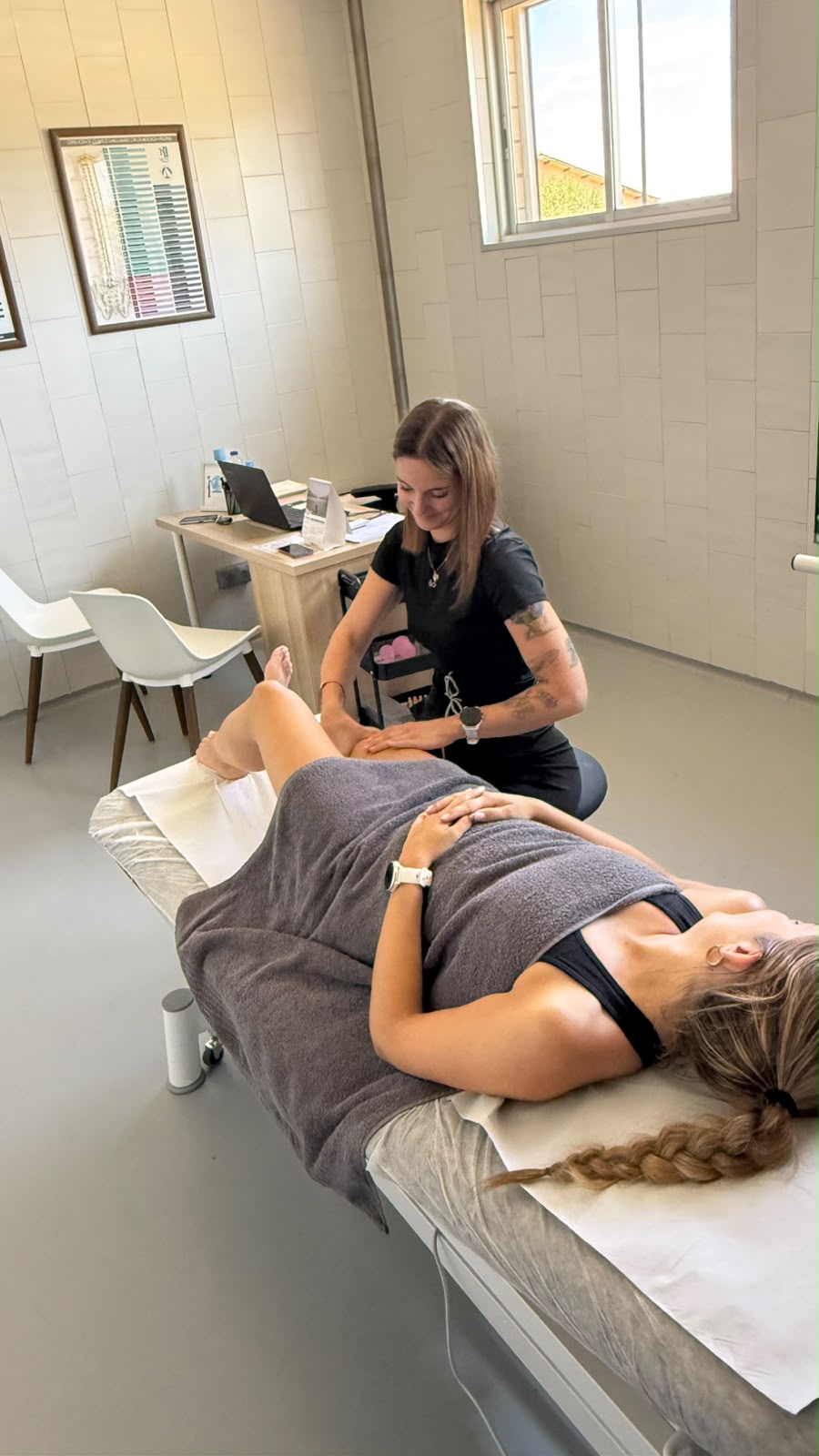 Sala y espacio de fisioterapia